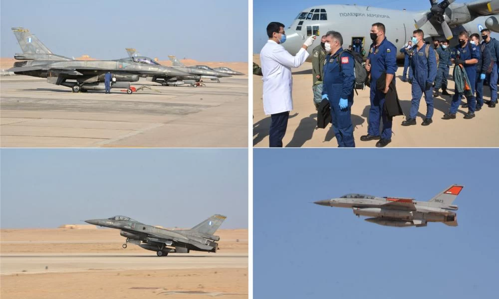 Οι Αιγύπτιοι υποκλίνονται στην Ελληνική ΠΑ: Ξεκίνησε η άσκηση ''ΜΕΔΟΥΣΑ''